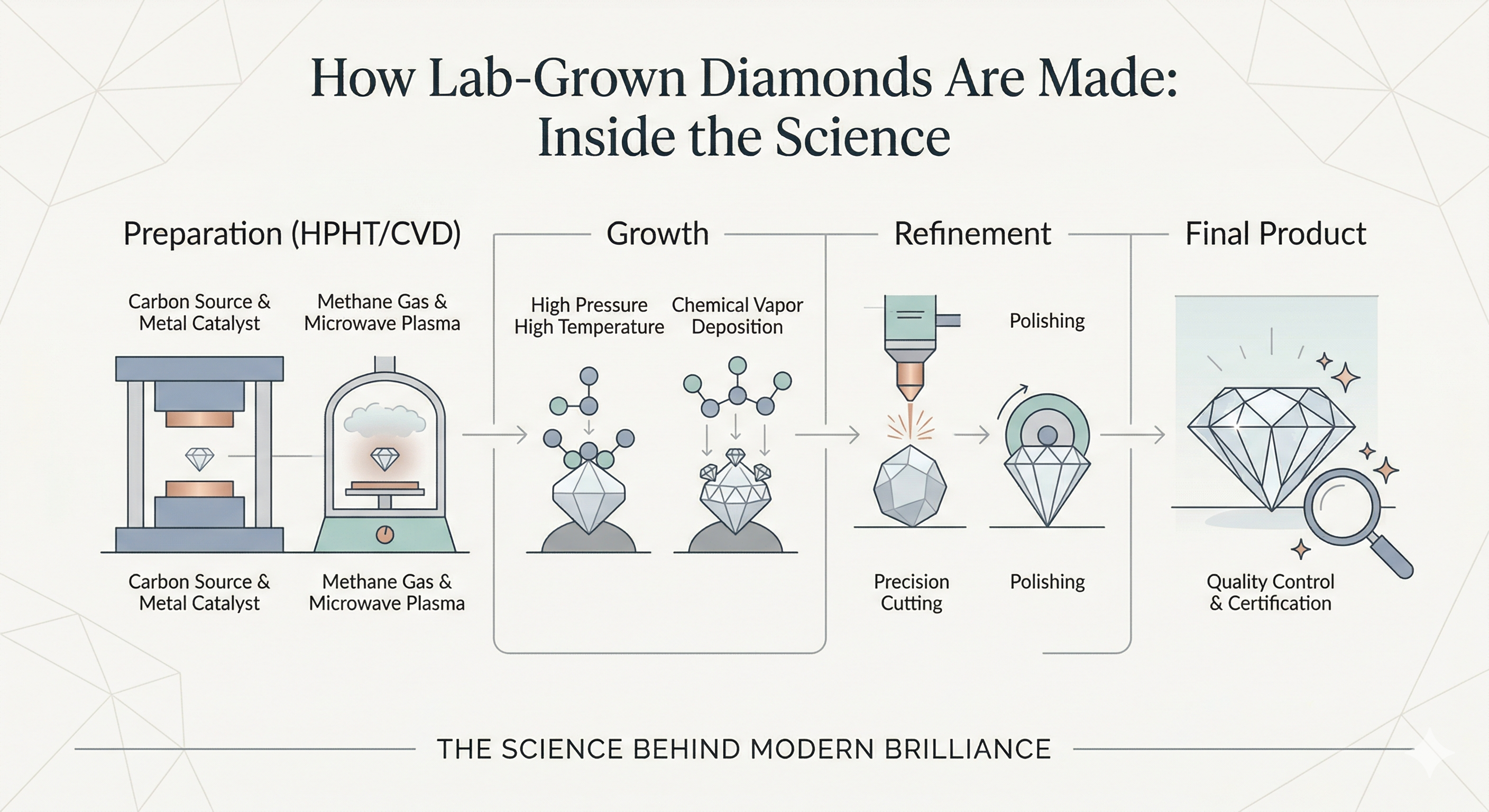 How Lab-Grown Diamonds Are Made: Inside the Science
