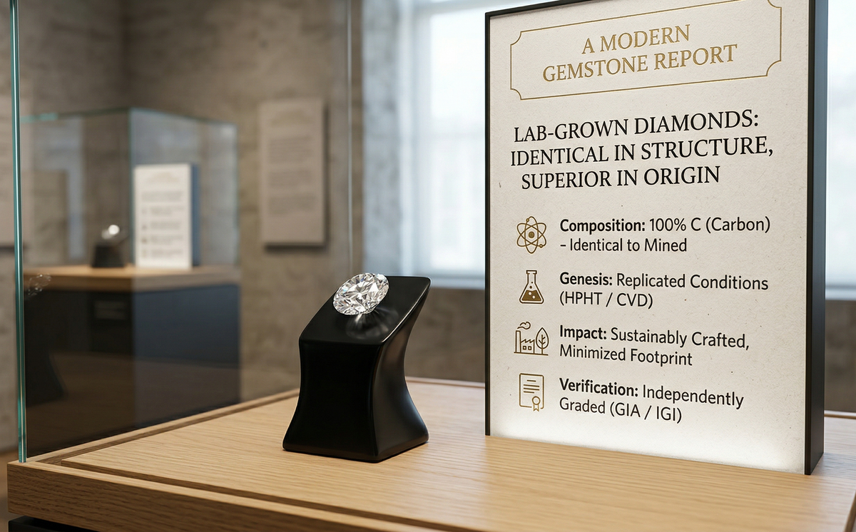 What are lab-grown diamonds