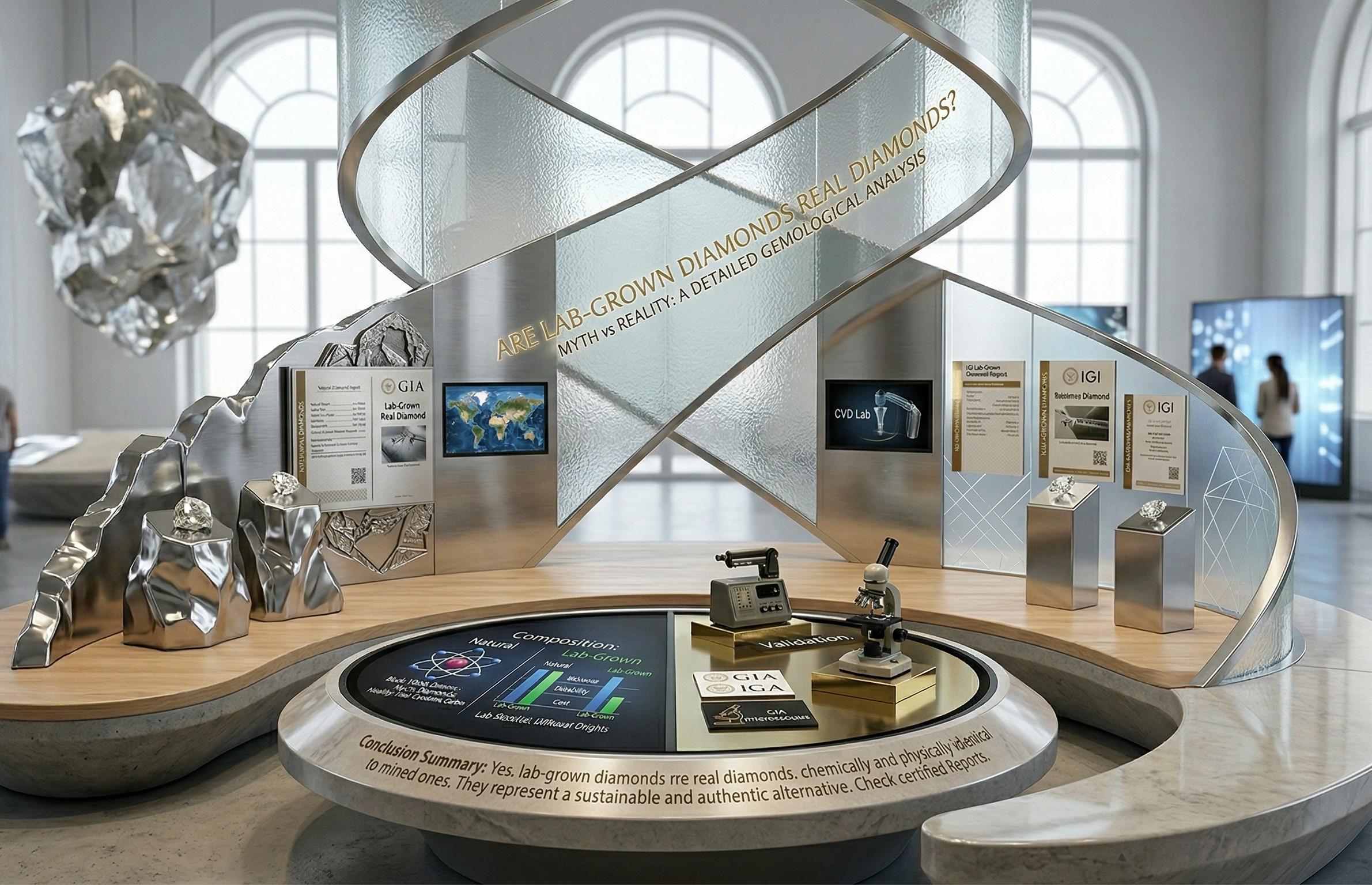 Are Lab-Grown Diamonds Real Diamonds? Myth vs Reality