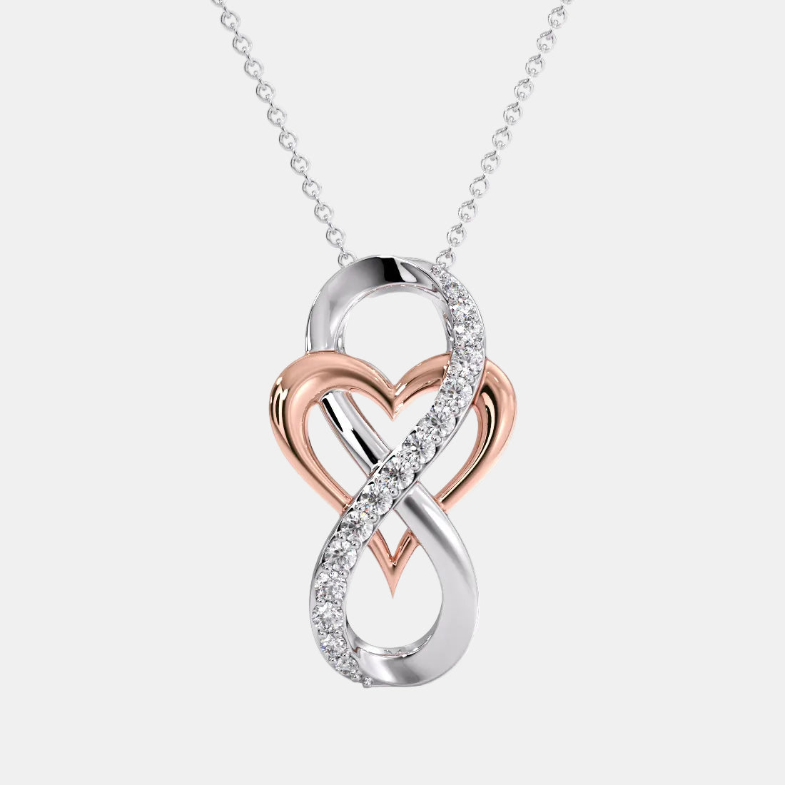 Love for Eternity V.Day Infinity Pendant