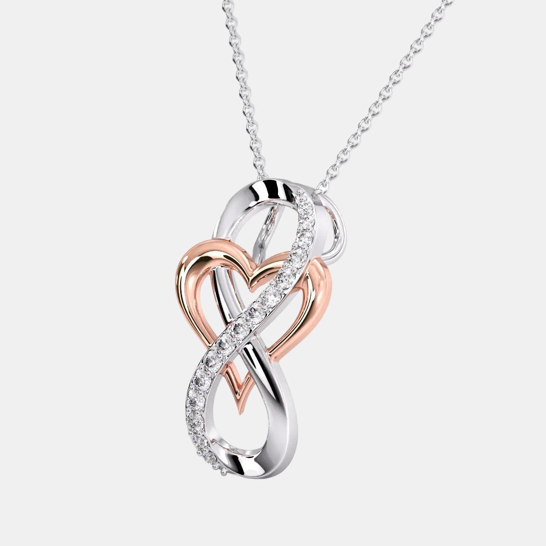 Love for Eternity V.Day Infinity Pendant