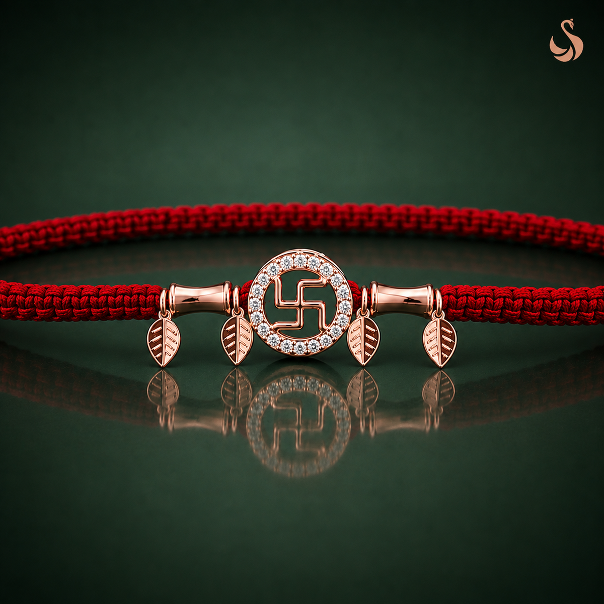 Swastik Rakhi (SILVER)
