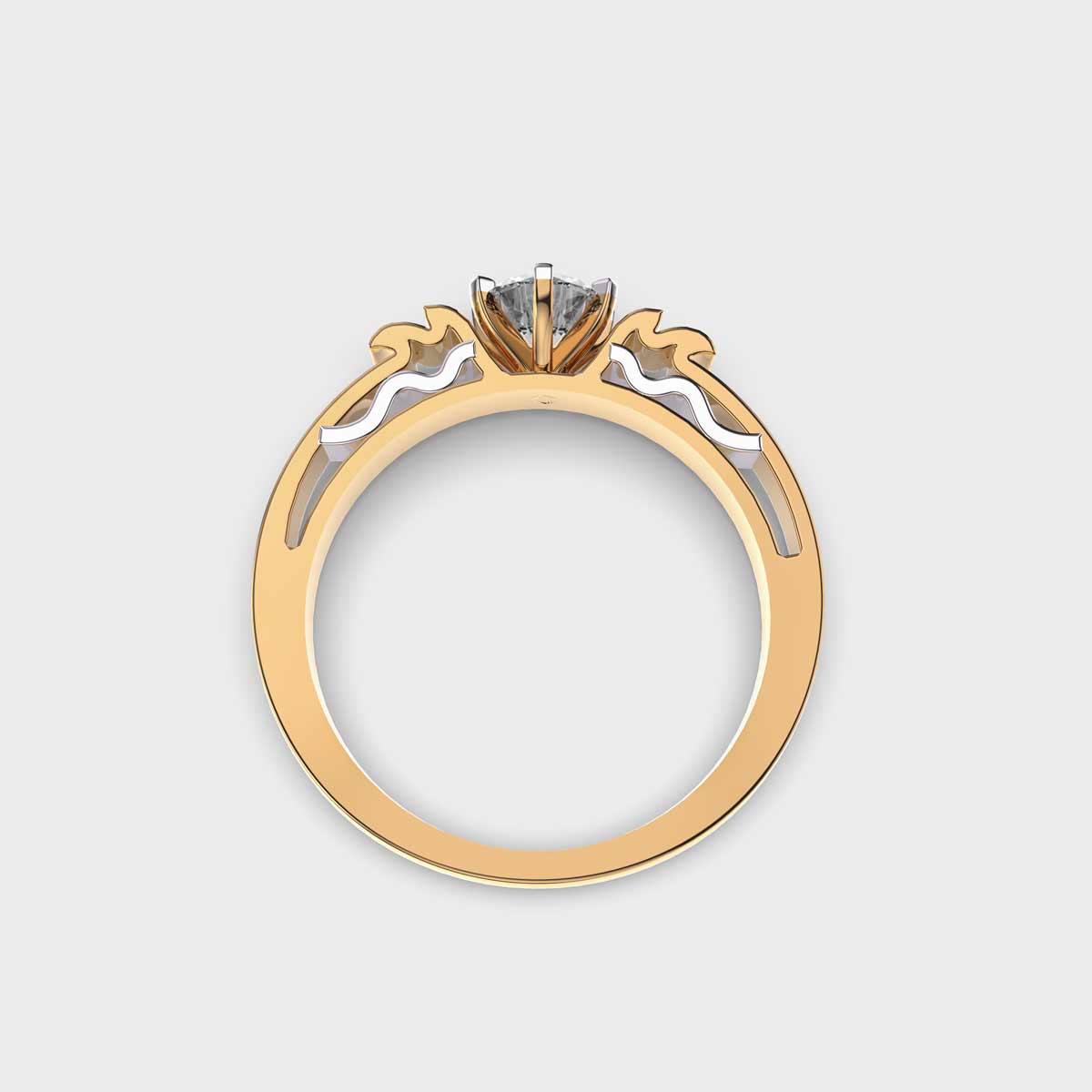 affordable lab grown diamond ring