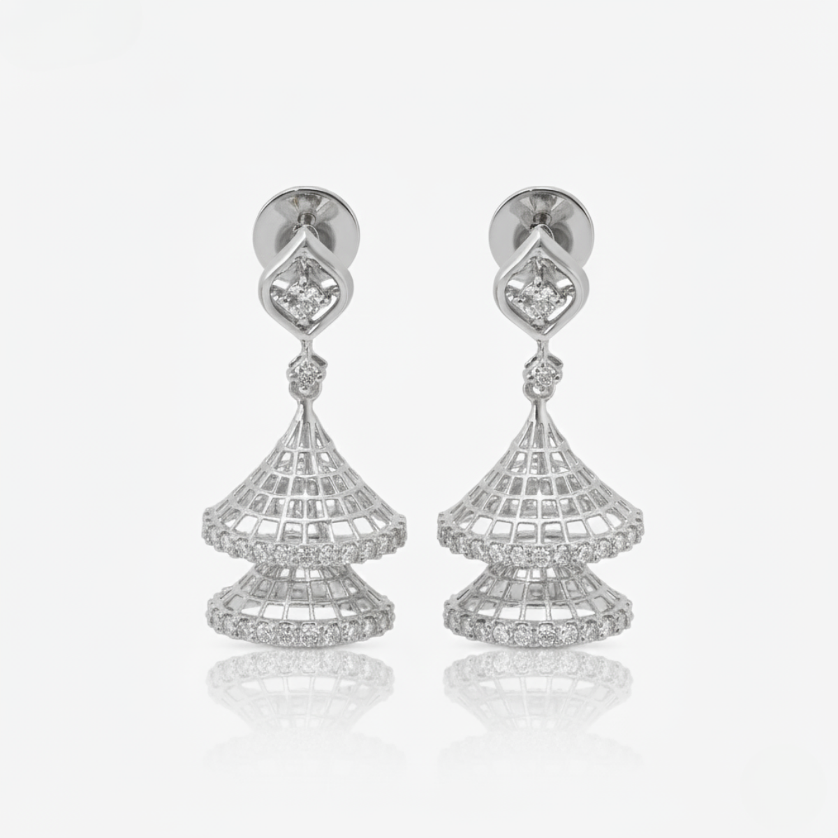 Doubled Over Jhumka Earrings