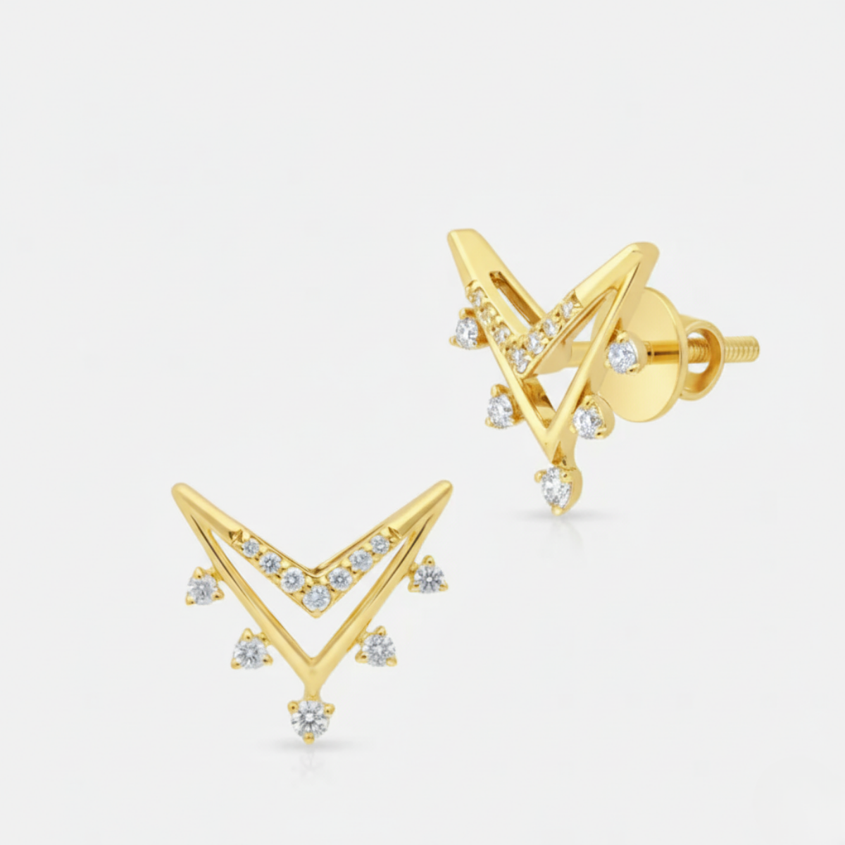 Mine Diamond Earring