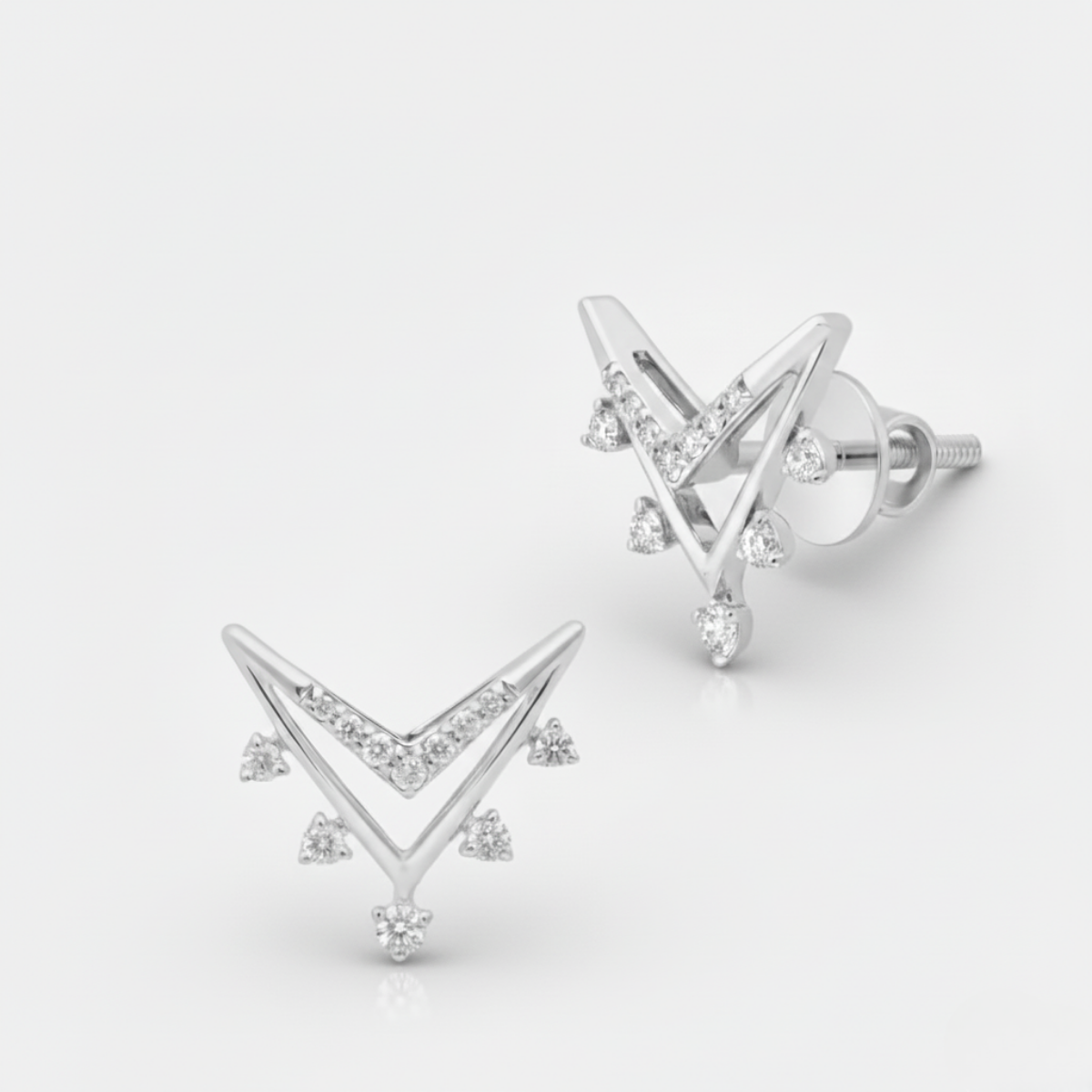 Mine Diamond Earring