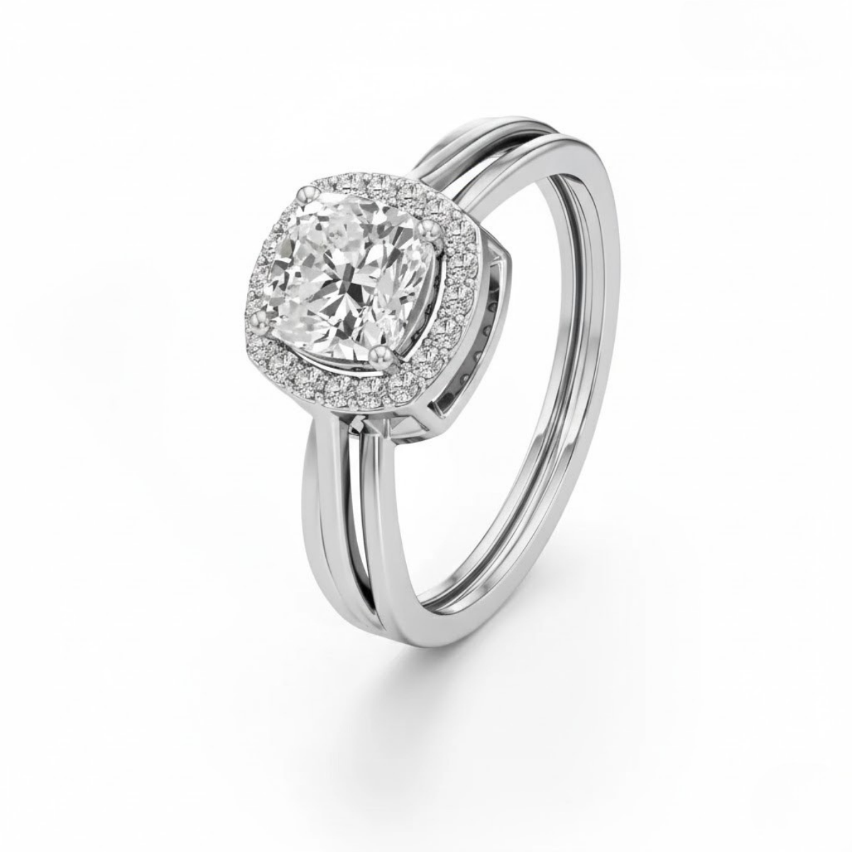 Velina Cushion Everyday Ring