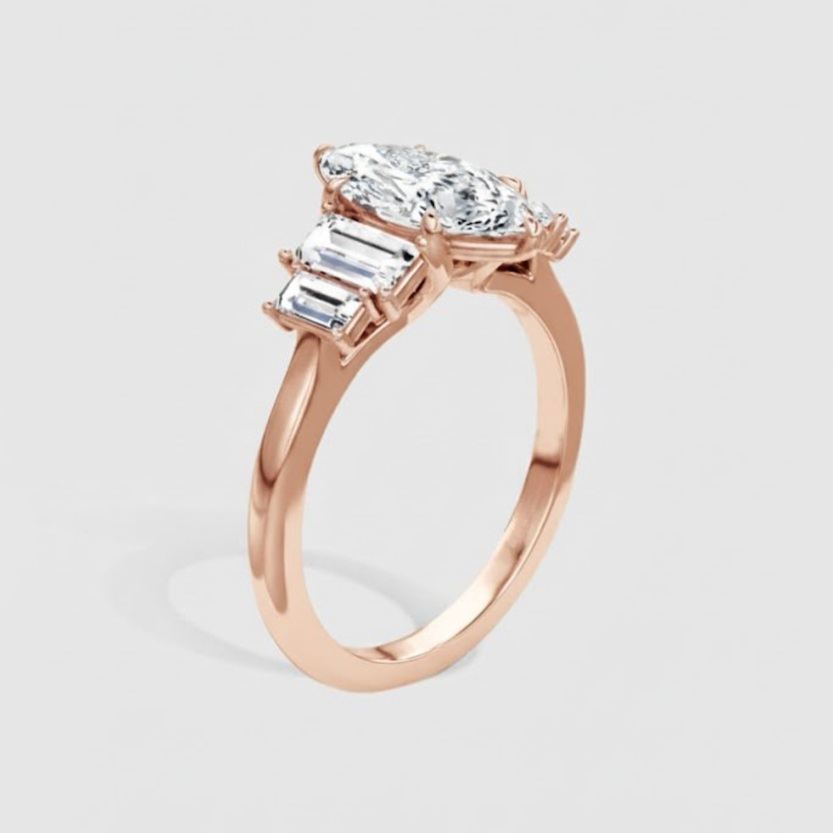 Panchsheel Marquise Solitaire Ring