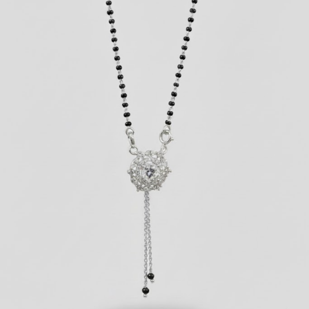 The Elira Floral Drop Mangalsutra