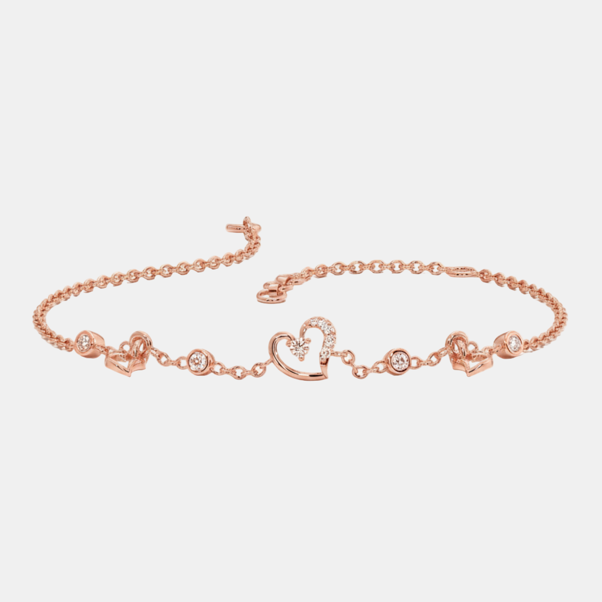 Annis Diamond Chain Bracelet