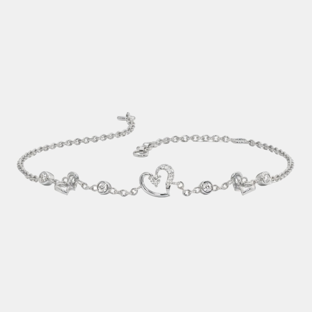 Annis Diamond Chain Bracelet