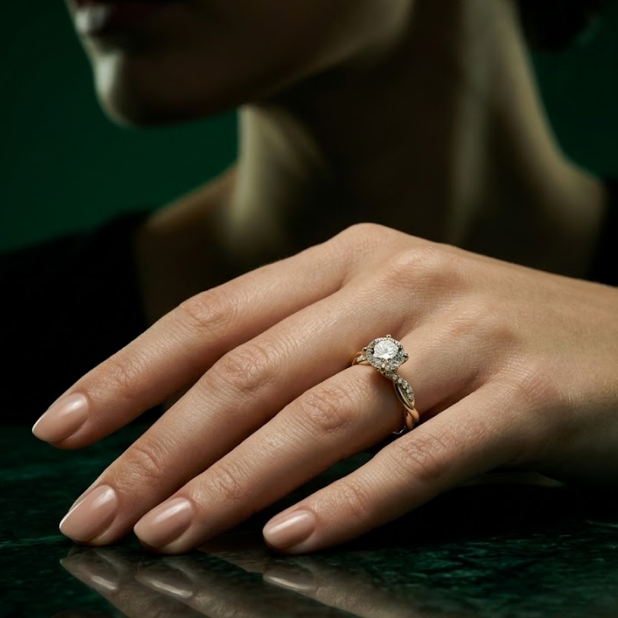 1CT Portuguese Diamond Ring