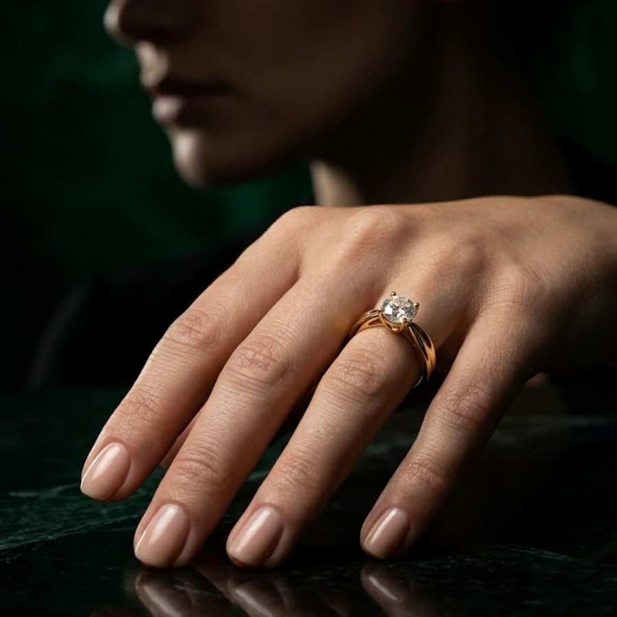 0.50 Ct Carsie Ring