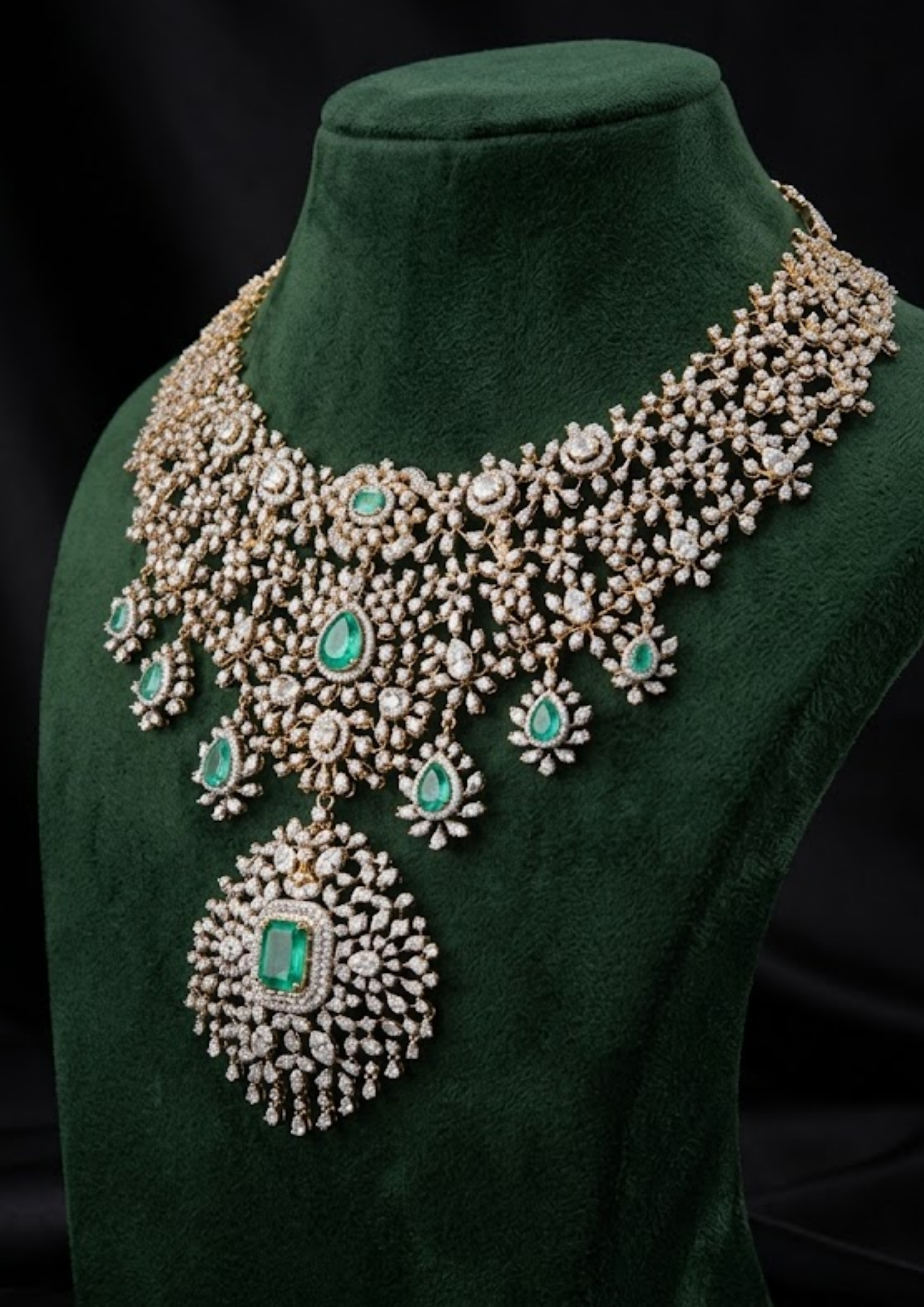 Diamond Crest Necklace
