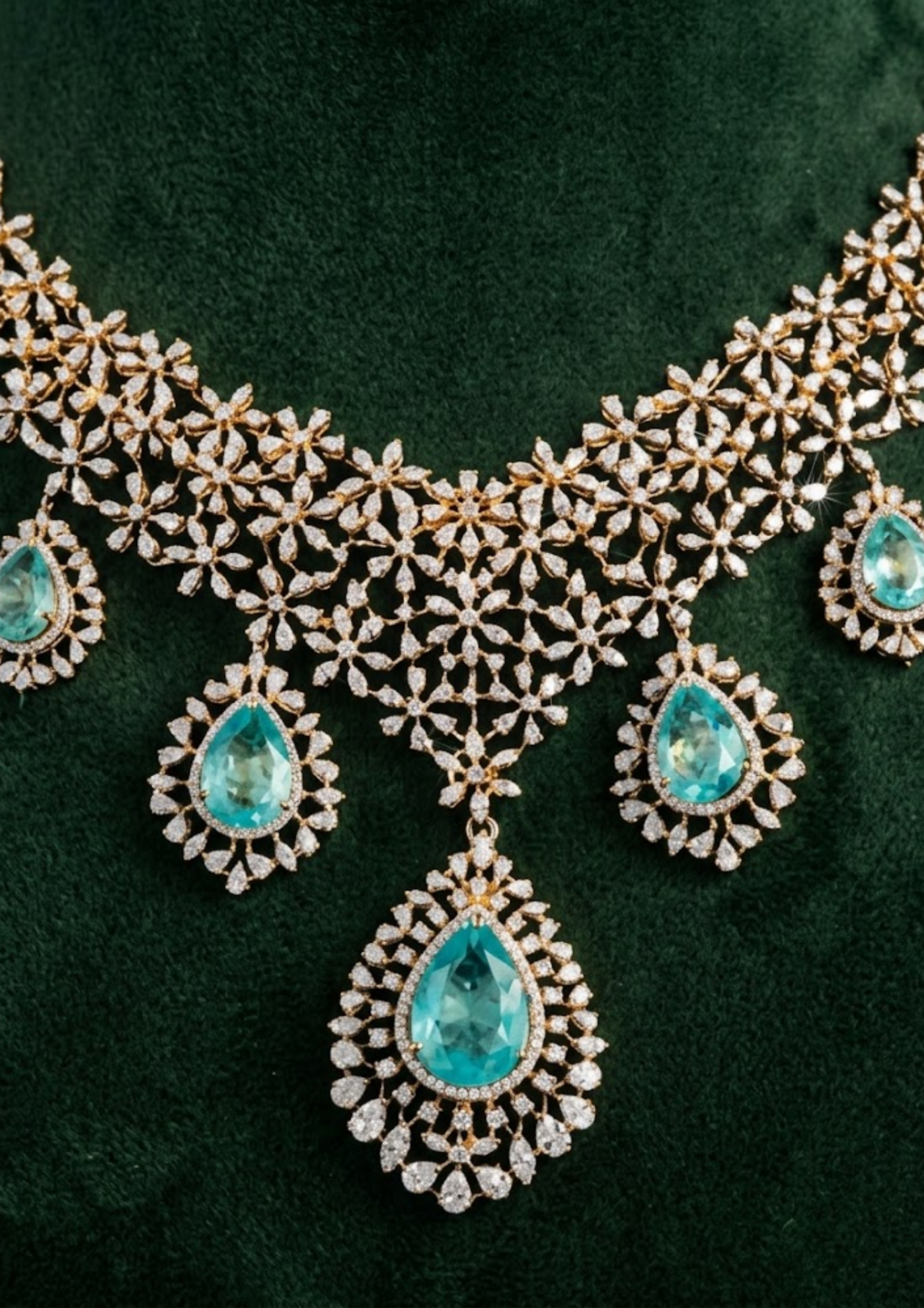 Diamond Dewdrop Necklace