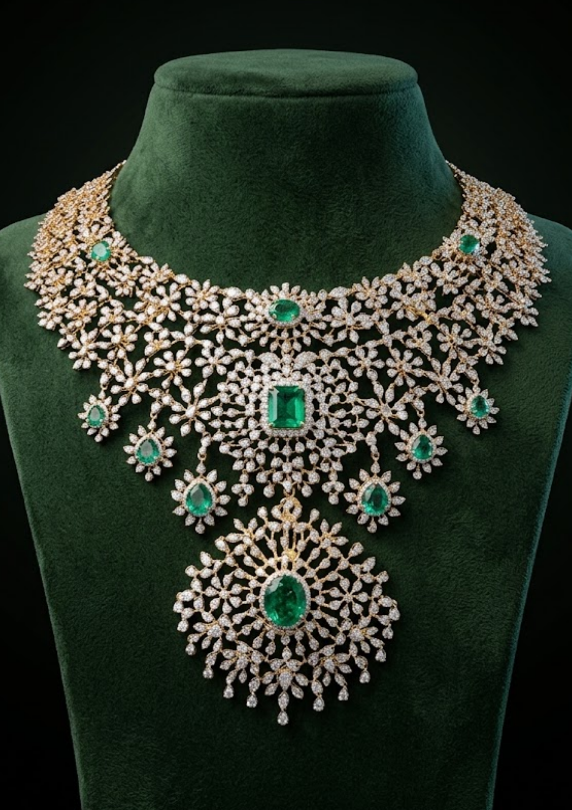 Diamond Bloom Necklace