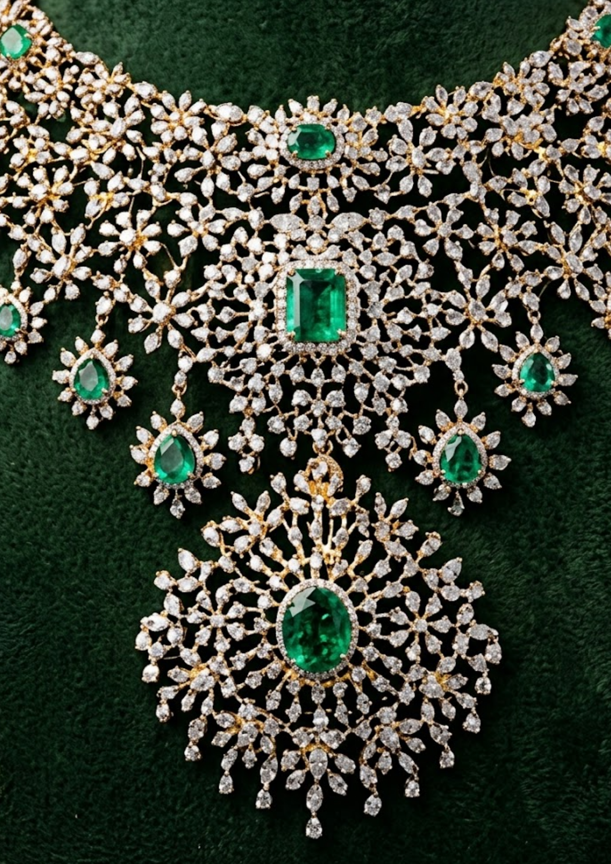 Diamond Bloom Necklace
