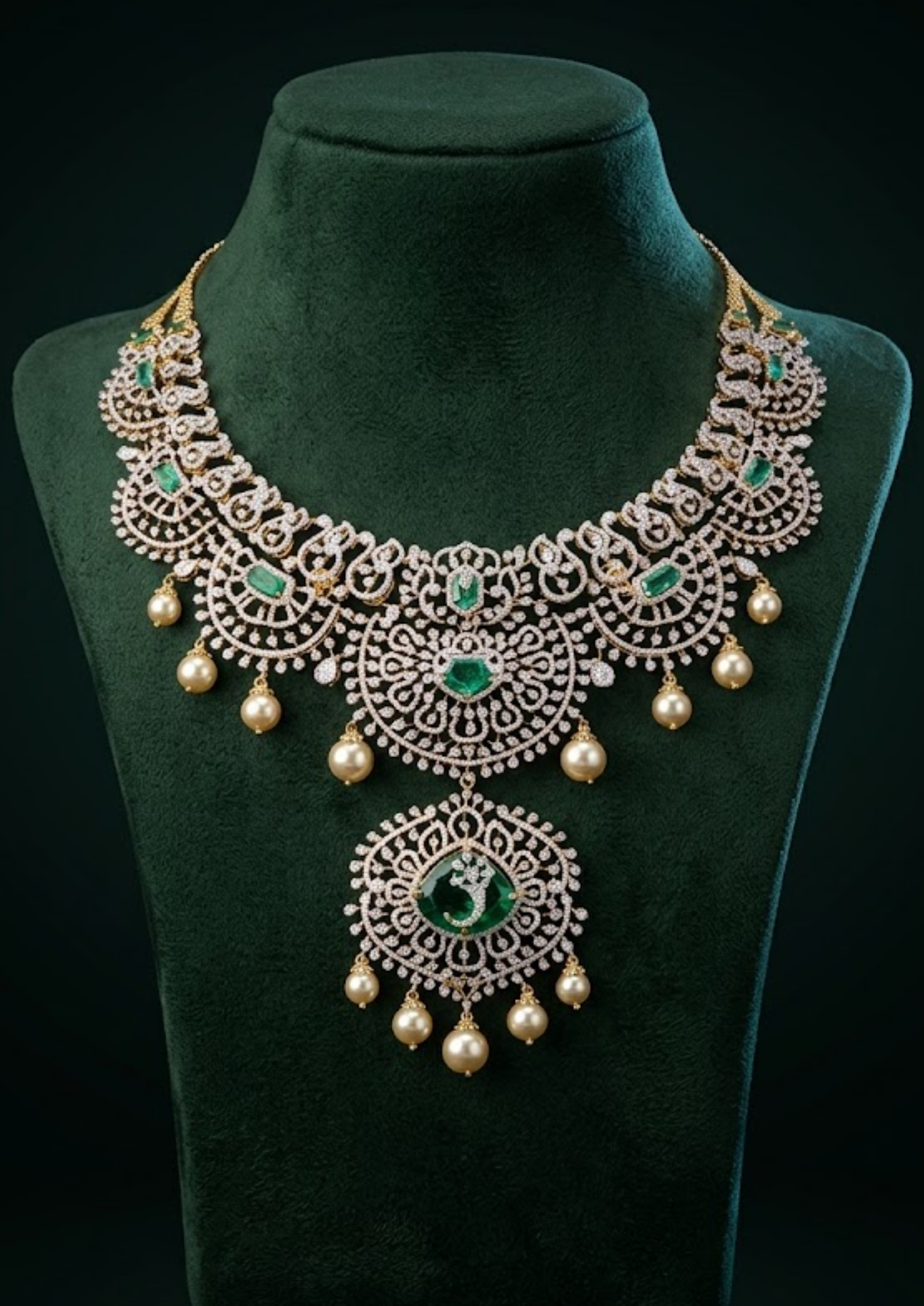 Pearl Crest Necklace