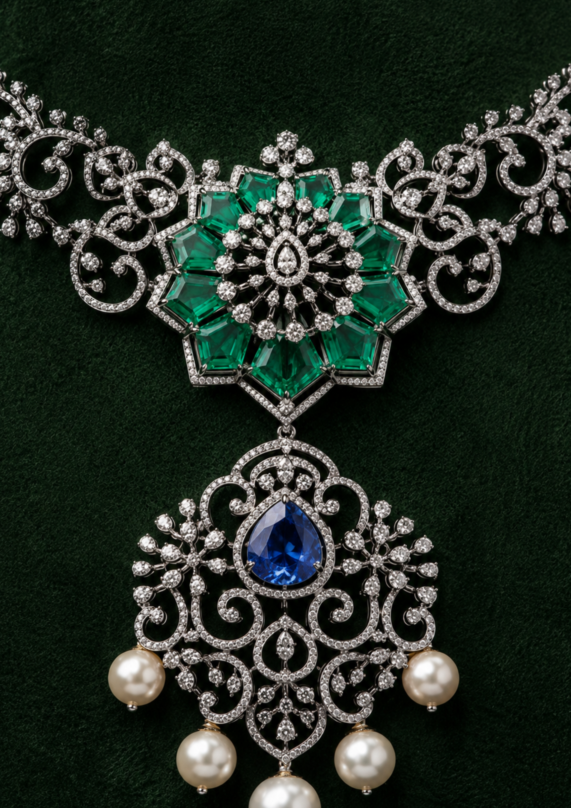 Royal Lotus Necklace