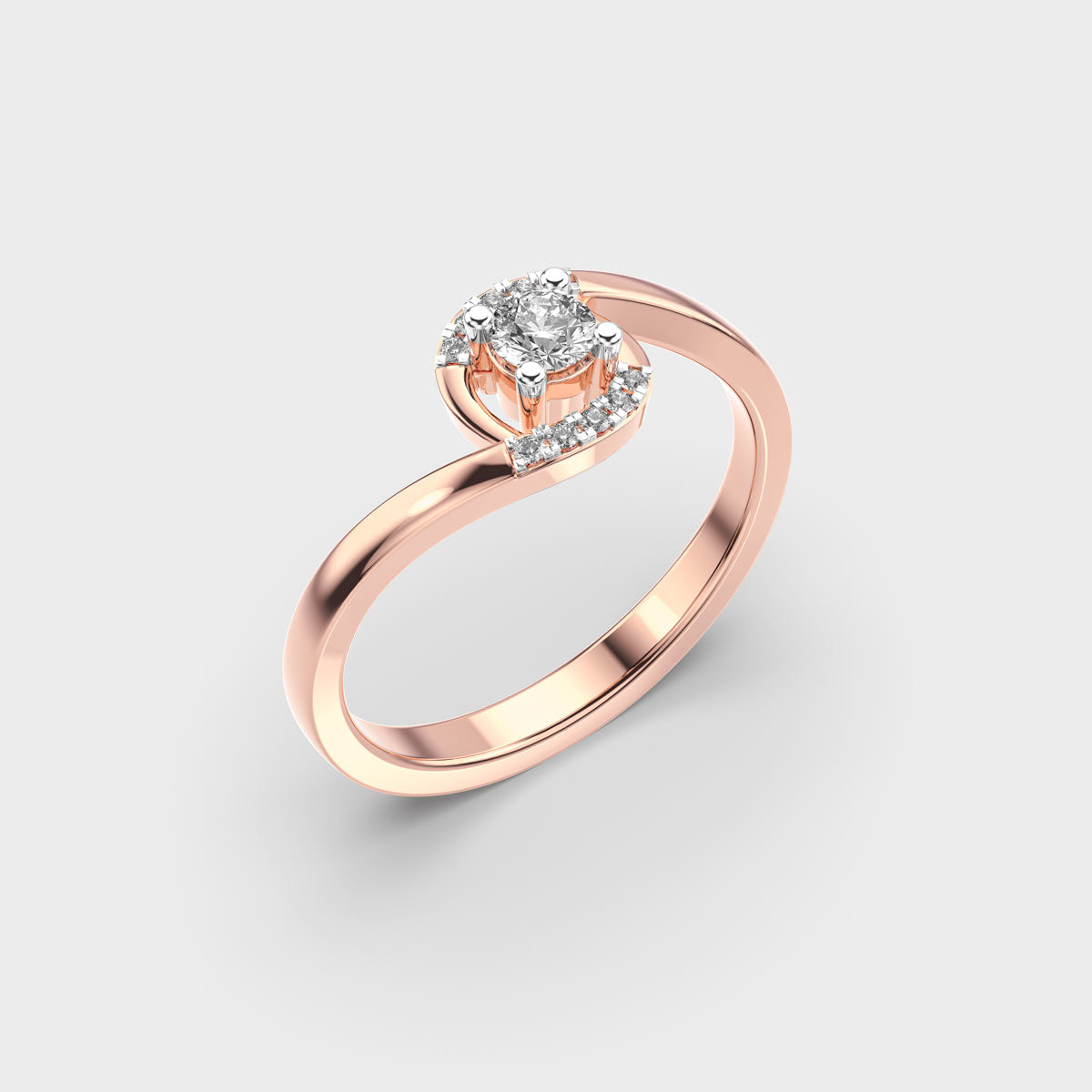 Elegant Commitment Diamond Ring
