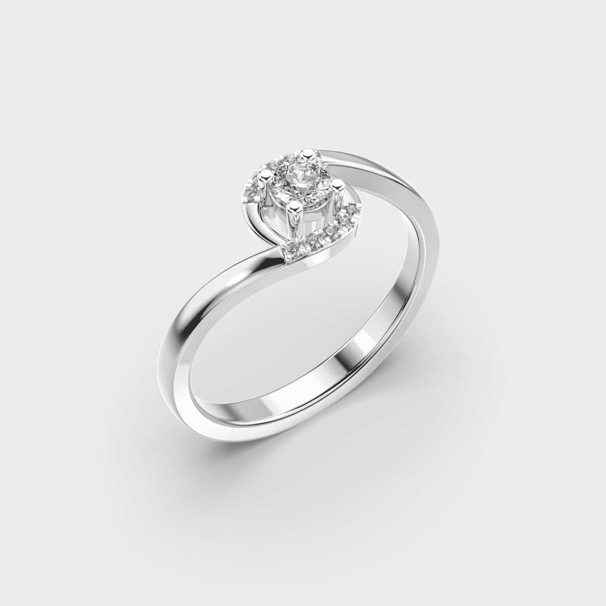 Elegant Commitment Diamond Ring
