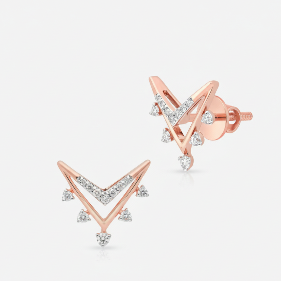 Mine Diamond Earring