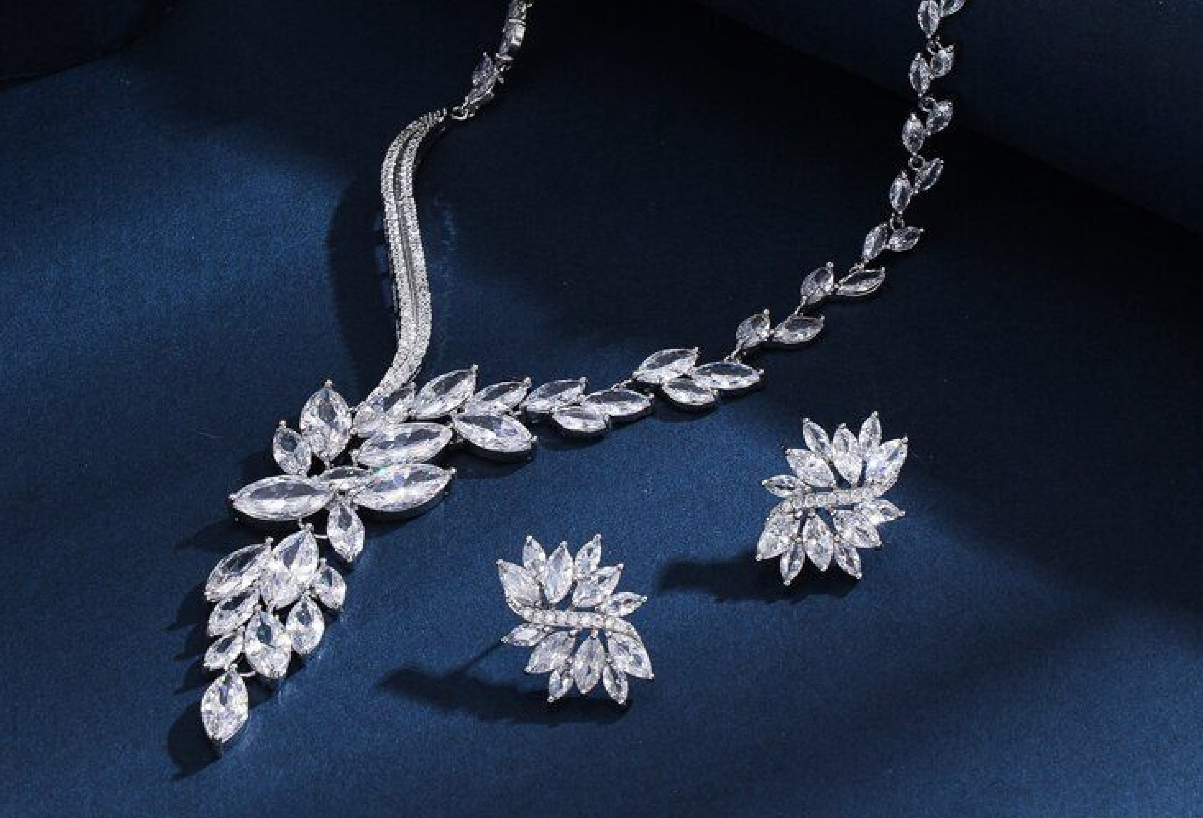 Bridal Diamond Necklace in Hyderabad – Classic Designs with Modern Elegance