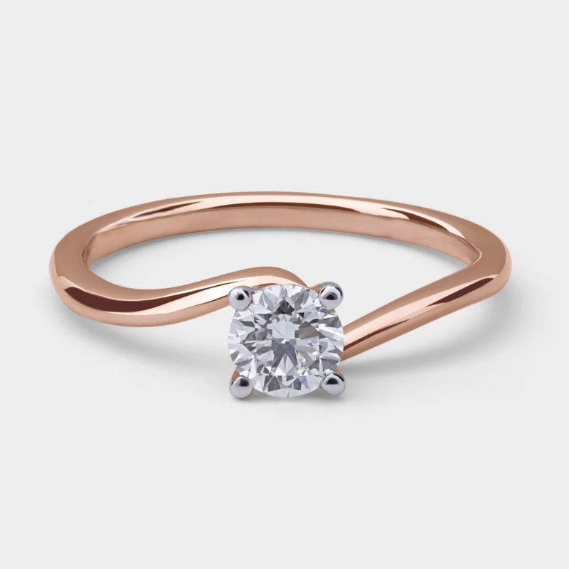 0.4 Carat Single Solitaire Ring for Everyday Wear