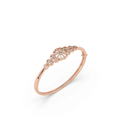 Blooming Diamond Bangle & Bracelet