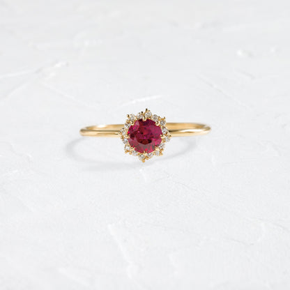 Sapling Ring, 0.52ct. Ruby