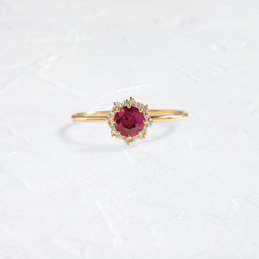 Sapling Ring, 0.52ct. Ruby