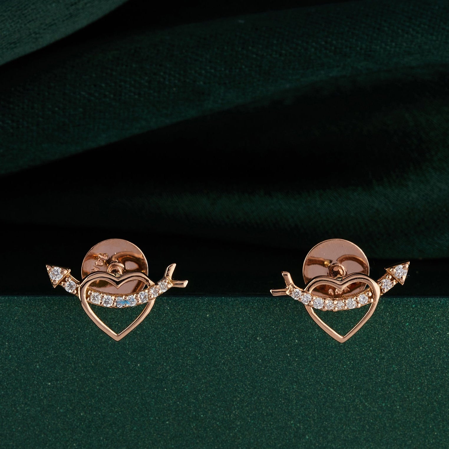 Cupid's Arrow Studs