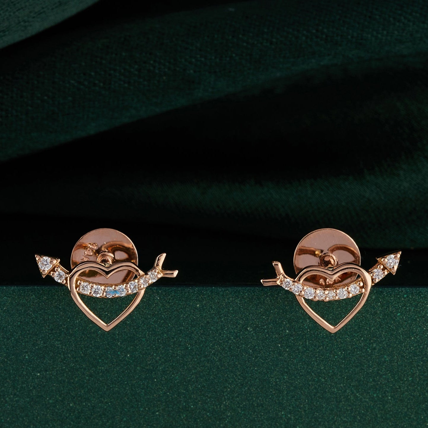 Cupid's Arrow Studs