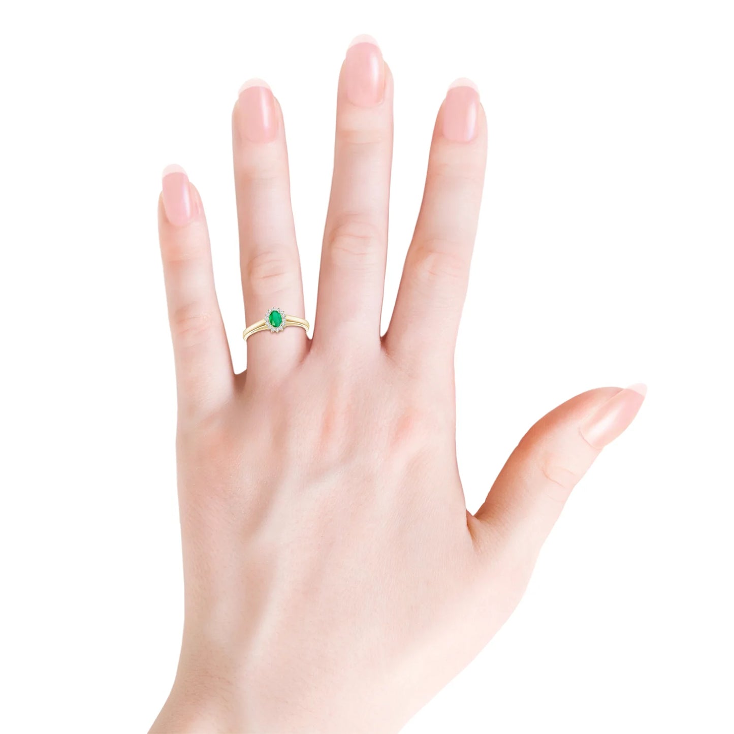 Princess Diana Inspired Emerald Ring