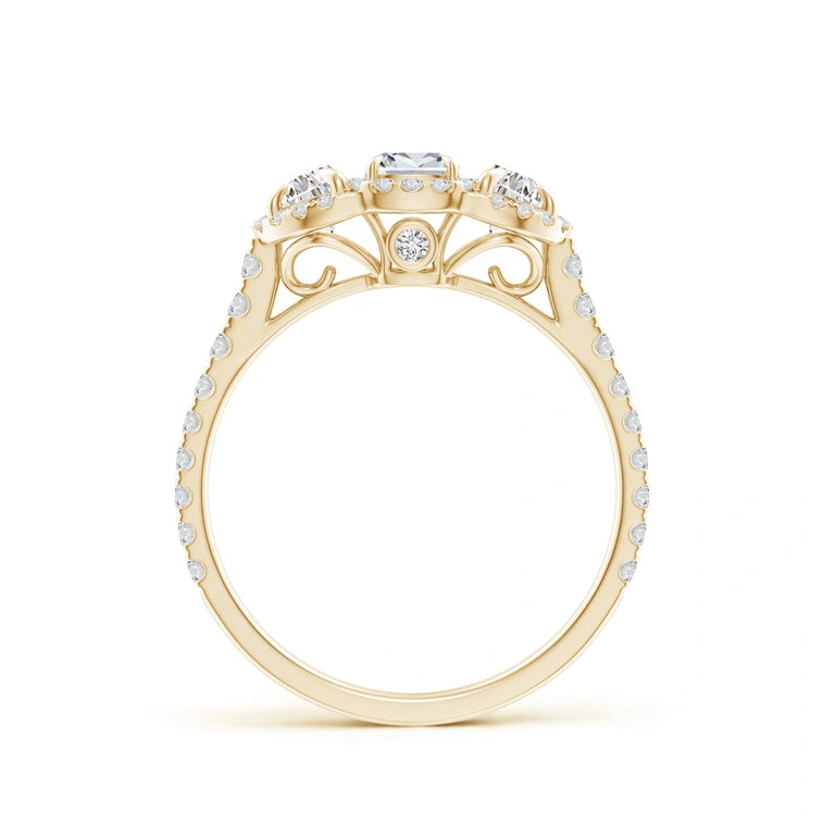 The Halo Radiance Moon Ring