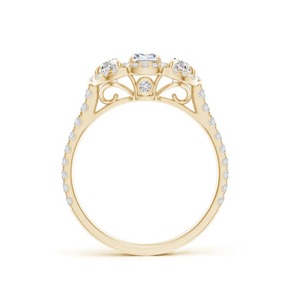 The Halo Radiance Moon Ring