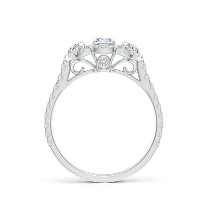 The Halo Radiance Moon Ring