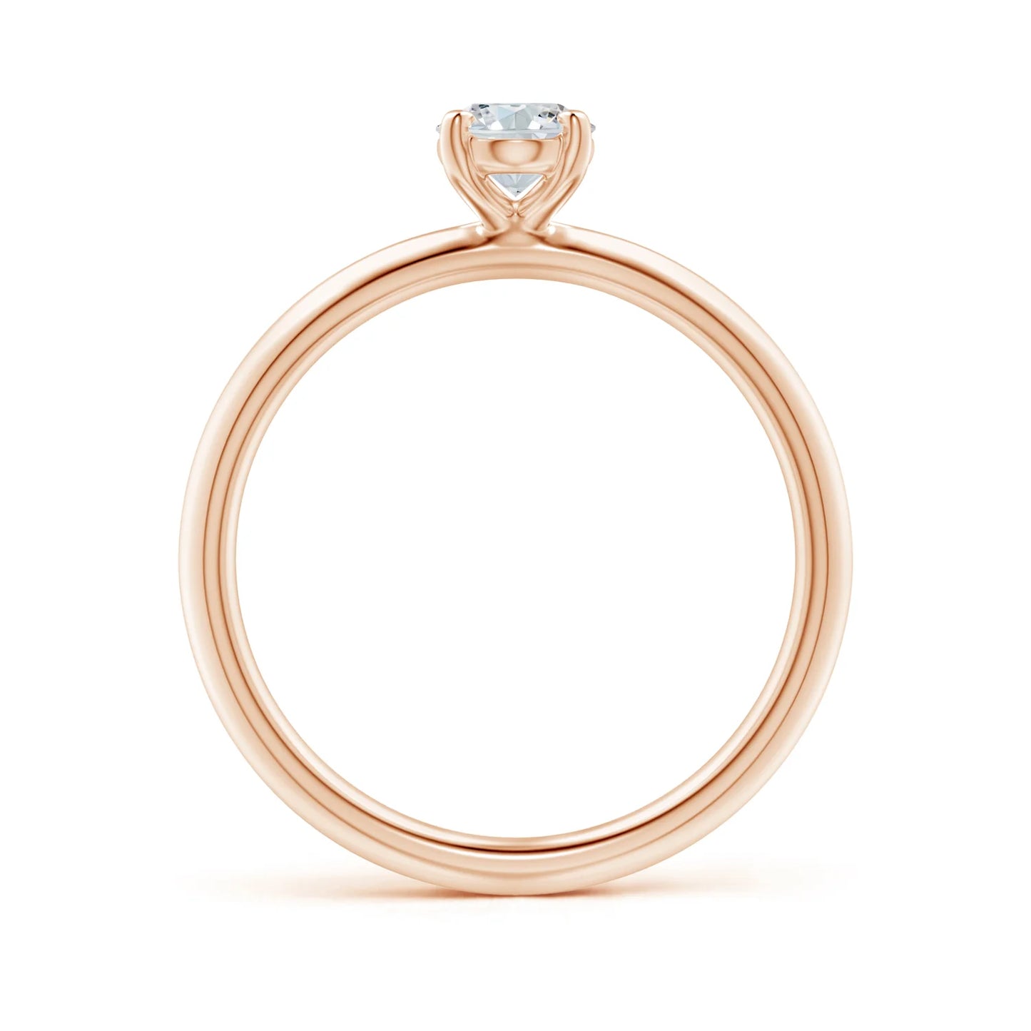 30-Pointer Oval Cut Solitaire