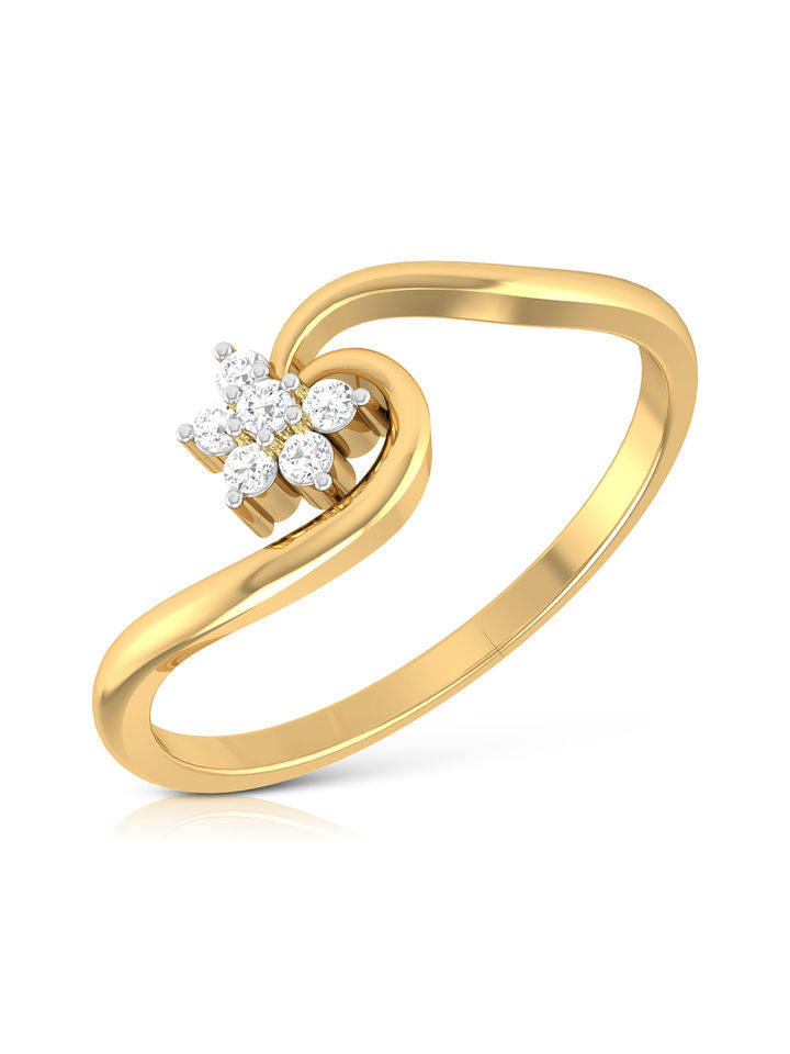 Tournesol Lab Diamond Ring