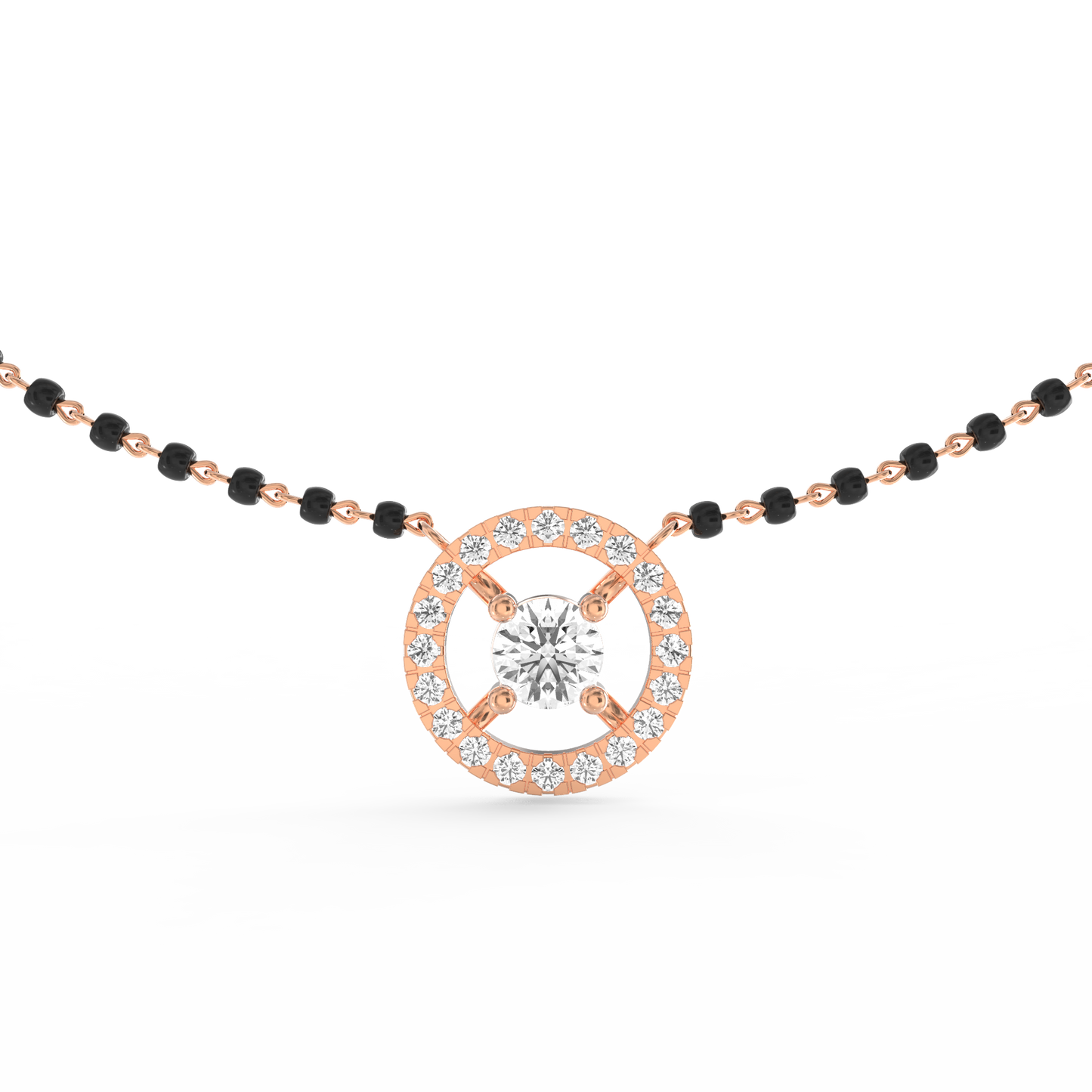 Radiant Serenity Diamond Mangalsutra - Elegant Allure