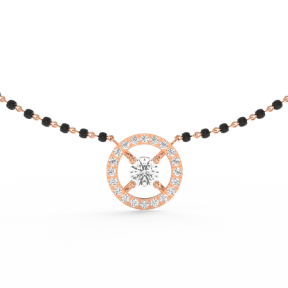 Radiant Serenity Diamond Mangalsutra - Elegant Allure