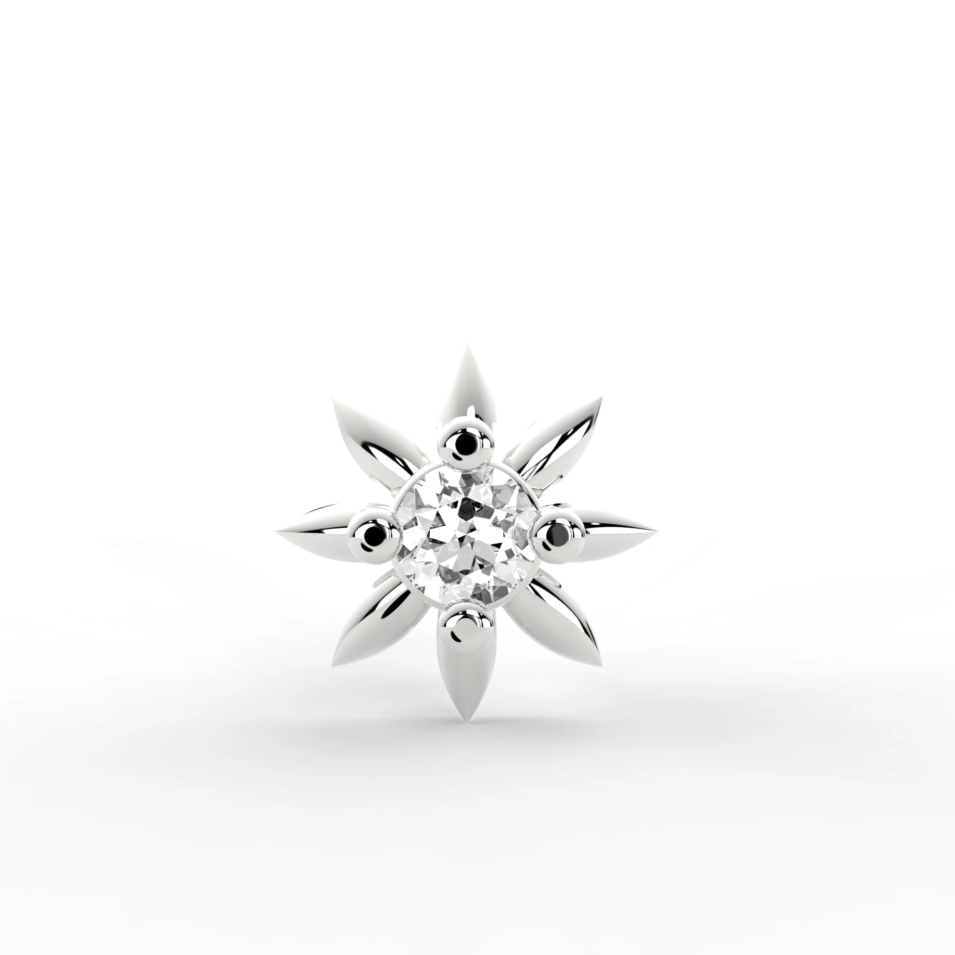 Subtle Brilliance Diamond Nose Stud