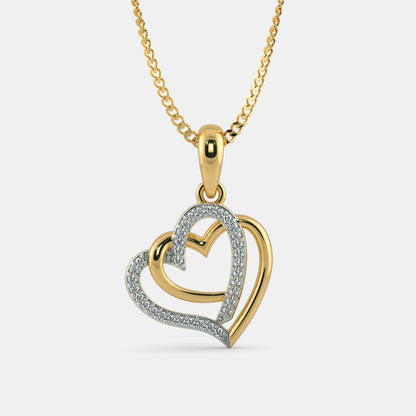 Heart Pendant with chain