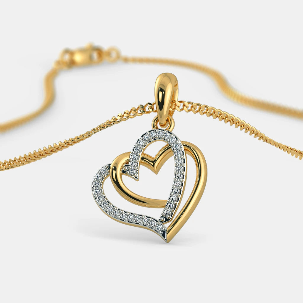 Heart Pendant with chain