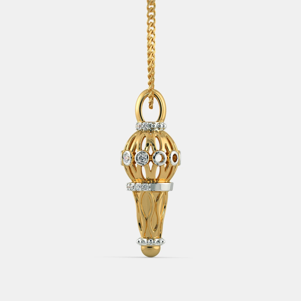 The Hanuman Mace Pendant