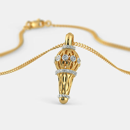 The Hanuman Mace Pendant