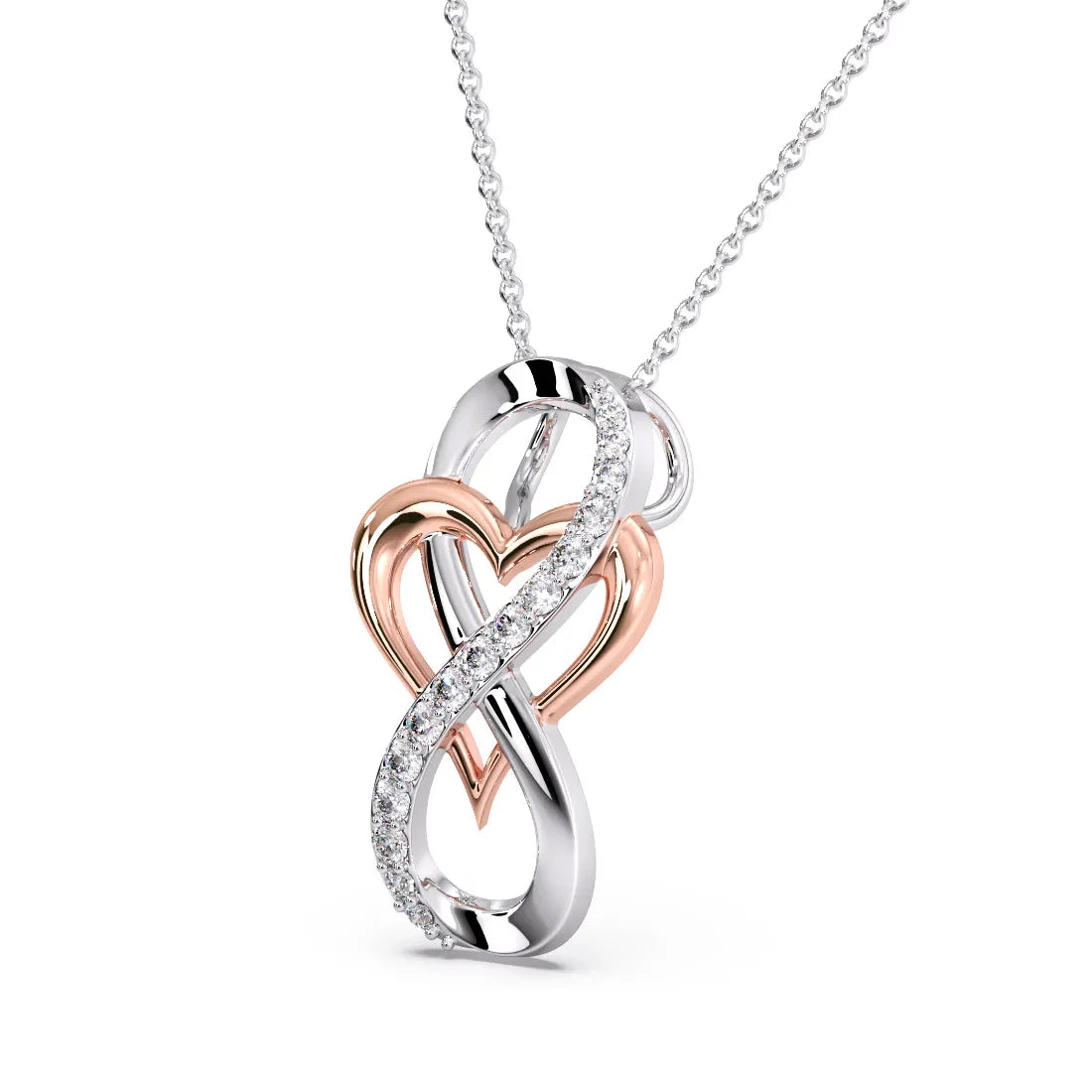 Love for Eternity V.Day Infinity Pendant