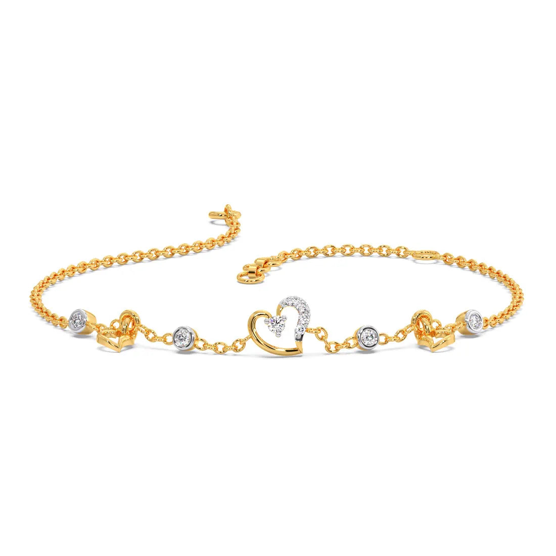 Annis Diamond Chain Bracelet