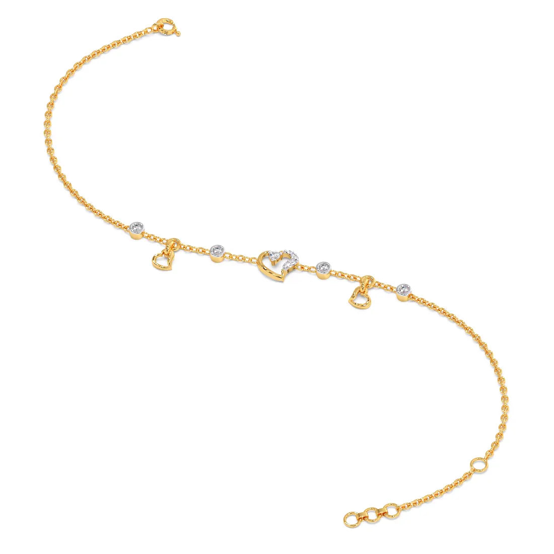 Annis Diamond Chain Bracelet