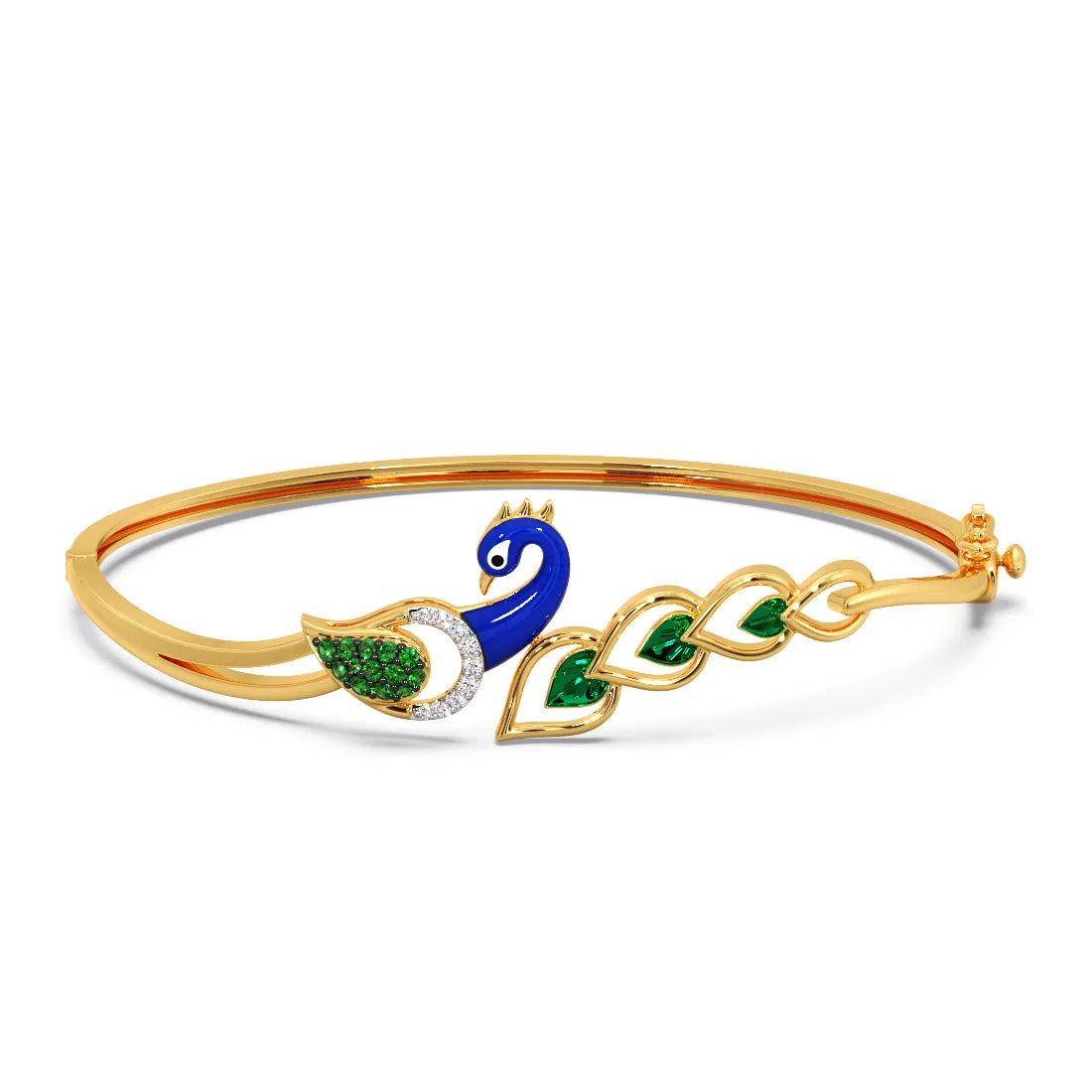 Self Love Peacock Diamond Bracelet